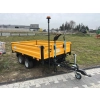 Przyczepa wywrotka tył PW-25 2.5T - żółta