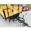 Przyczepa wywrotka tył PW-25 2.5T - żółta
