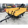 Przyczepa wywrotka tył PW-25 2.5T - żółta