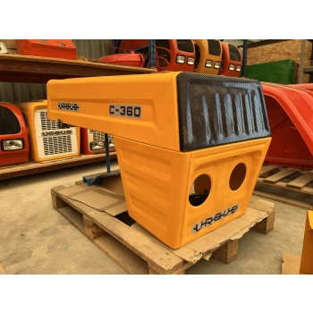 Maska metalowa Ursus C360 C-360 - ŻÓŁTA -