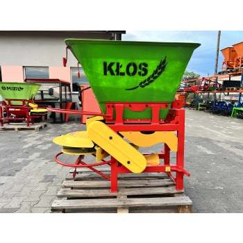 Rozsiewacz nawozowo - wapniowy 300kg KŁOS jednotarczowy