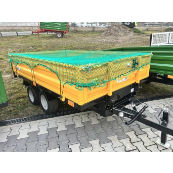 Przyczepa  2,5T z Kiprem i oświetleniem  TRZYSTRONNY KIPER TANDEM