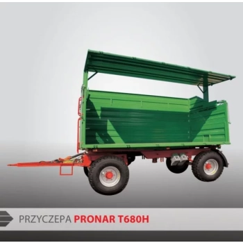 Przyczepa 13t  T-680H 2-osiowa