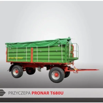 Przyczepa 13t - T-680U 2-osiowa