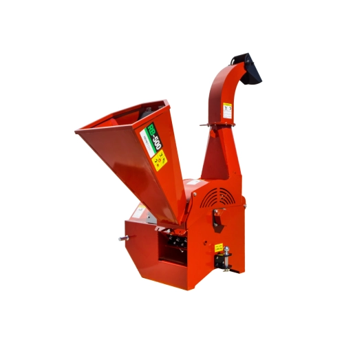 Rębak do drewna RB 500 REMET z wyrzutem 360 stopni