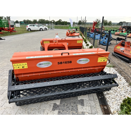 Glebogryzarka separacyjna SB-165 GEOGRASS z siewnikiem
