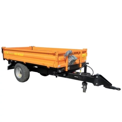 Przyczepa komunalna 2t 1-osiowa T-655