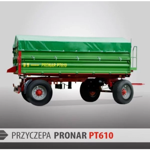 Przyczepa 10.3t  PT-610  2-osiowa