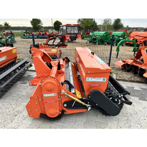 Glebogryzarka separacyjna SB145 GEOGRASS z siewnikiem