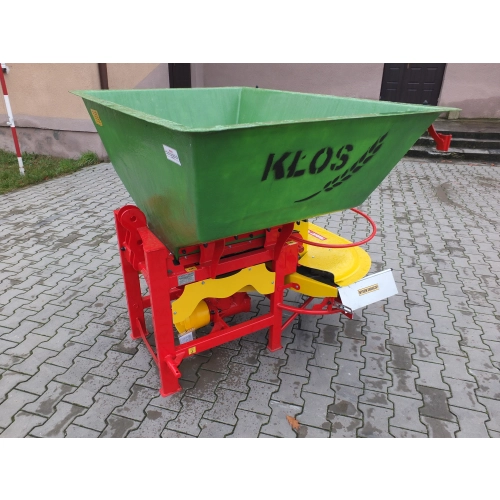 Rozsiewacz dwutarczowy nawozowo - wapniowy 600kg KŁOS dwutarczowy