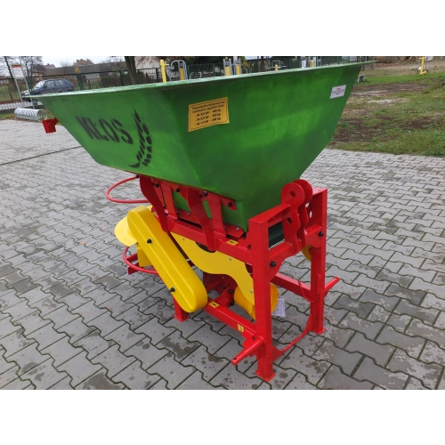 Rozsiewacz nawozowo - wapniowy 400kg KŁOS jednotarczowy