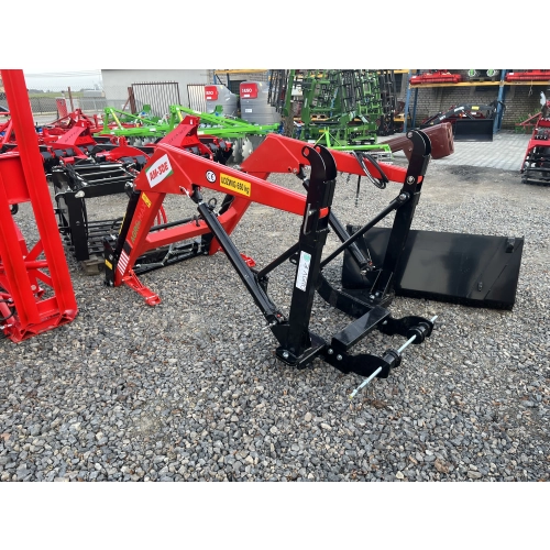 Ładowacz czołowy AM-30E 650kg 3-sekcyjny Euro-rama Agro-Max