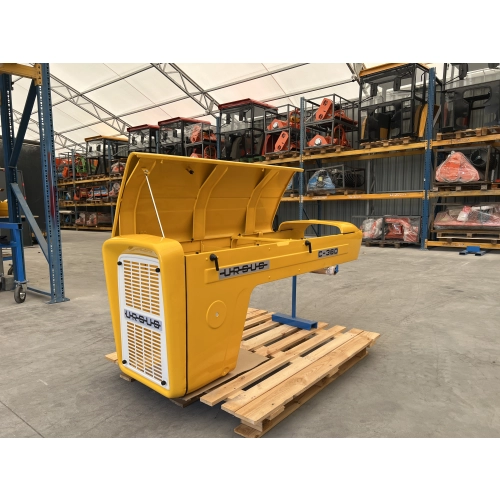 Maska metalowa Ursus C-360 -żółta  RAL1028 POLIMERC