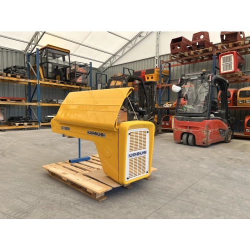 Maska metalowa Ursus C-360 -żółta  RAL1028 POLIMERC