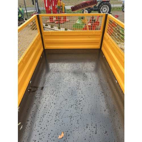 Przyczepa  2,5T z Kiprem i oświetleniem + NADSTAWKI  TANDEM