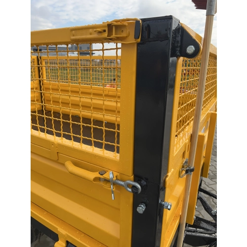 Przyczepa  2,5T z Kiprem i oświetleniem + NADSTAWKI  TANDEM