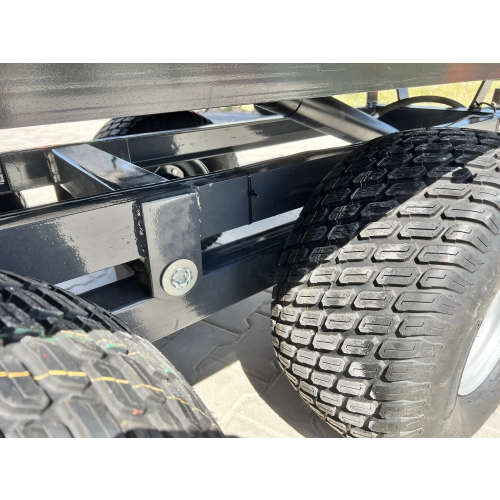 Przyczepa  2,5T z Kiprem i oświetleniem + NADSTAWKI OCYNKOWANA