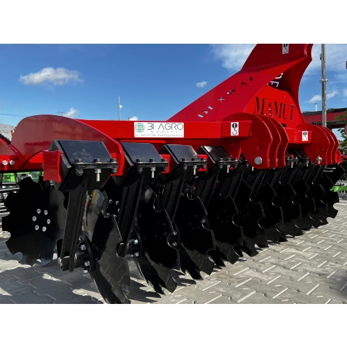 Brona talerzowa ciężka MAMUT 3.5m