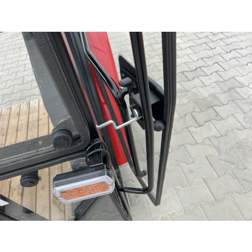 Kabina ciągnikowa Ursus C360 C-360 BTWX poliwęglan - z błotnikami - czerwona -