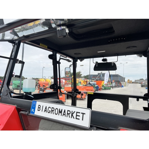 Kabina ciągnikowa Ursus C360 C-360 BTWX poliwęglan - z błotnikami - czerwona -