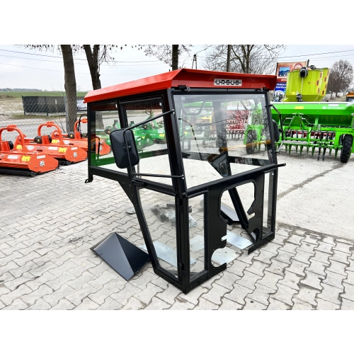 Kabina ciągnikowa Ursus C330 C-330 - CZERWONA - RAL 2002