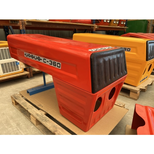 Maska metalowa Ursus C360 C-360 - CZERWONA -