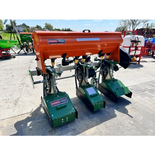 Glebogryzarka międzyrzędowa FRIGO 3,4,5 -sekcyjna z podsiewaczem nawozowym