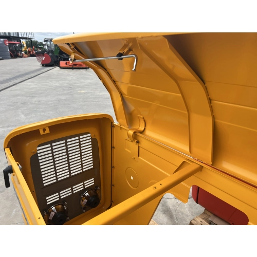 Maska metalowa Ursus C360 C-360 z lampami - ŻÓŁTA -