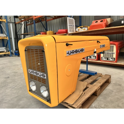 Maska metalowa Ursus C360 C-360 z lampami - ŻÓŁTA -