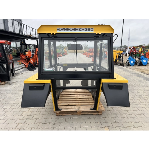 Kabina ciągnikowa Ursus C360 C-360 z błotnikami - ŻÓŁTA -
