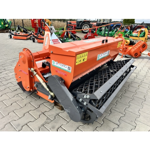 Glebogryzarka separacyjna SB-145 GEOGRASS z siewnikiem