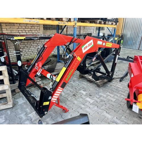 Ładowacz czołowy AM-30E 650kg 3-sekcyjny Euro-rama Agro-Max