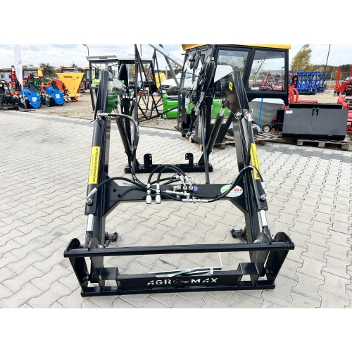 Ładowacz czołowy AM-30E 650kg 3-sekcyjny Euro-ramka T-25 Ruski + JOYSTICK