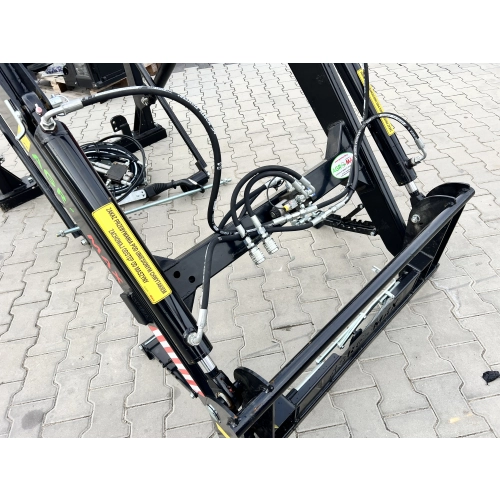 Ładowacz czołowy AM-30E 650kg 3-sekcyjny Euro-ramka T-25 Ruski + JOYSTICK