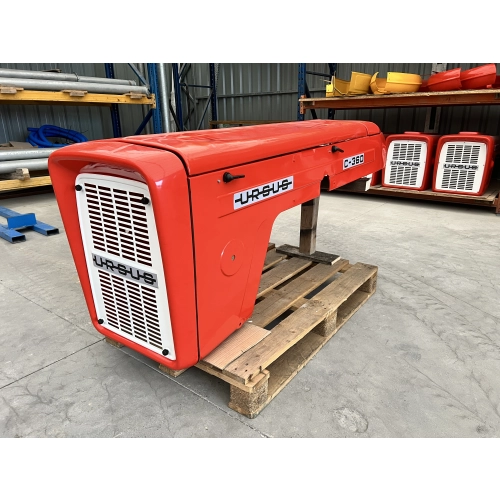 Maska metalowa Ursus C-360 – czerwona RAL2002 POLIMERC