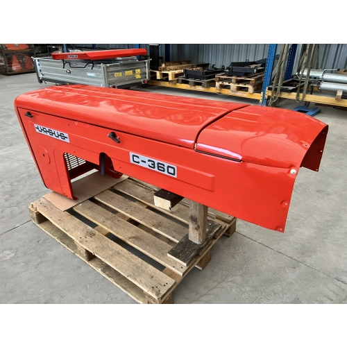 Maska metalowa Ursus C-360 – czerwona RAL2002 POLIMERC