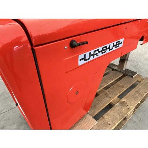 Maska metalowa Ursus C-360 – czerwona RAL2002 POLIMERC