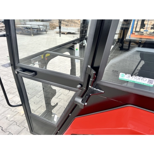 Kabina ciągnikowa Ursus C360 C-360 - z błotnikami - czerwona -