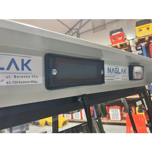 Kabina ciągnikowa Ursus C360 C-360 z błotnikami - ŻÓŁTA - biały dach