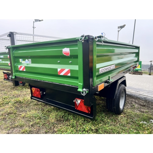 Przyczepa  1,5T z Kiprem i oświetleniem