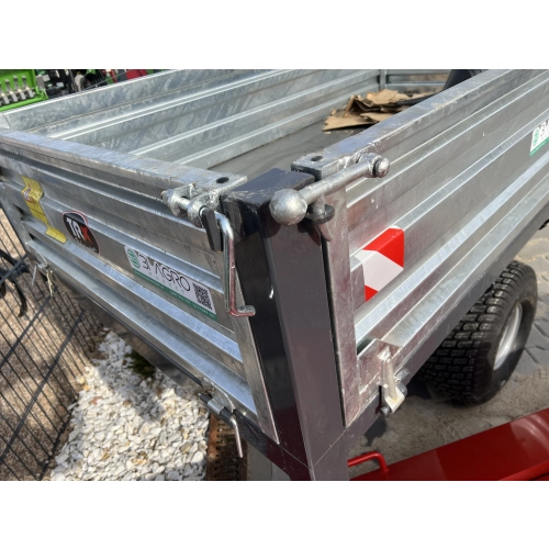 Przyczepa  1,5T BIG z Kiprem i oświetleniem OCYNKOWANA