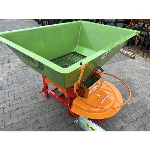 Rozsiewacz dwutarczowy nawozowo - wapniowy 600kg KŁOS dwutarczowy