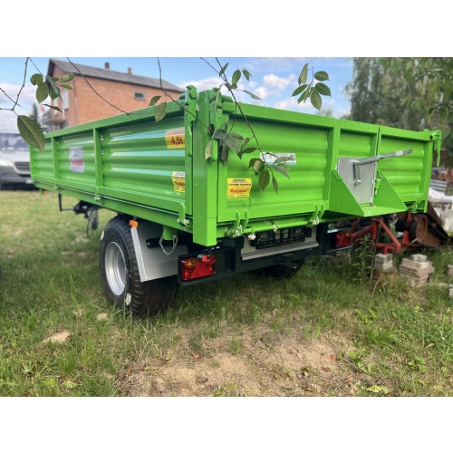 Przyczepa 4.5t 1-osiowa WTP1W1B Wodziński