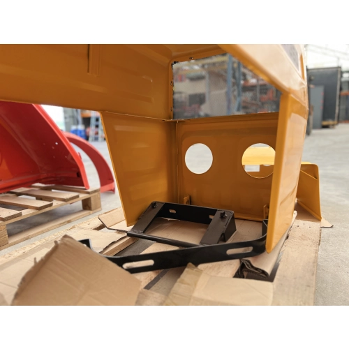 Maska metalowa Ursus C360 C-360 - ŻÓŁTA -