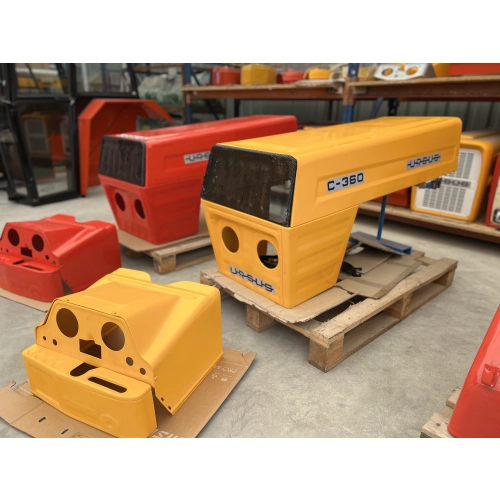 Maska metalowa Ursus C360 C-360 - ŻÓŁTA -