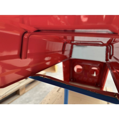 Maska metalowa Ursus C360 C-360 - CZERWONA -