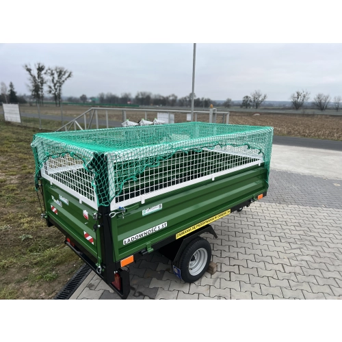 Przyczepa  1,5T z Kiprem i oświetleniem + NADSTAWKI