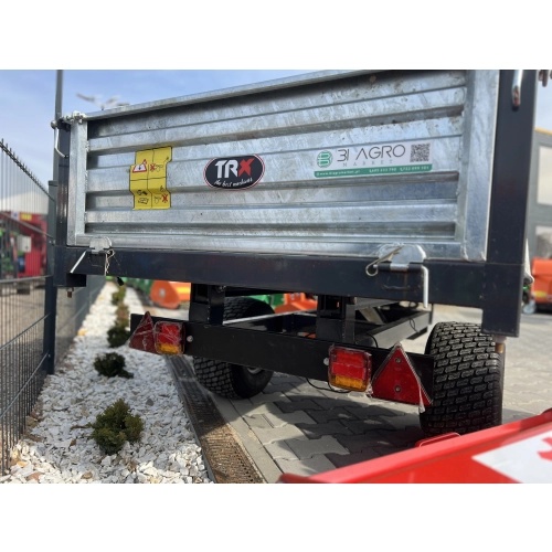 Przyczepa  1,5T BIG z Kiprem i oświetleniem OCYNKOWANA