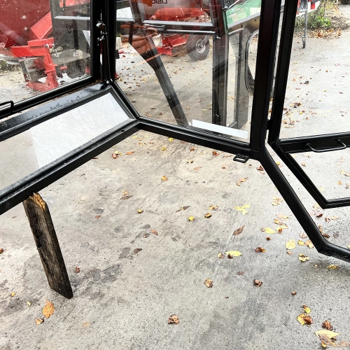 kabina T25 zielona wysoki dach