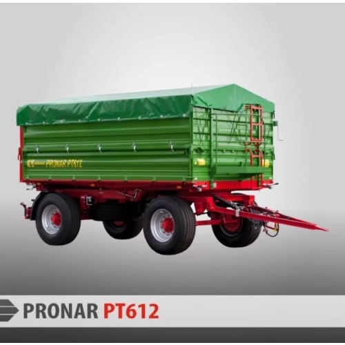 Przyczepa  12t   PT-612 2-osiowa